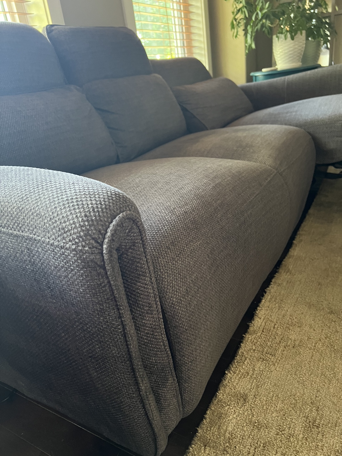 Modern Reclining Sofa - photo 2