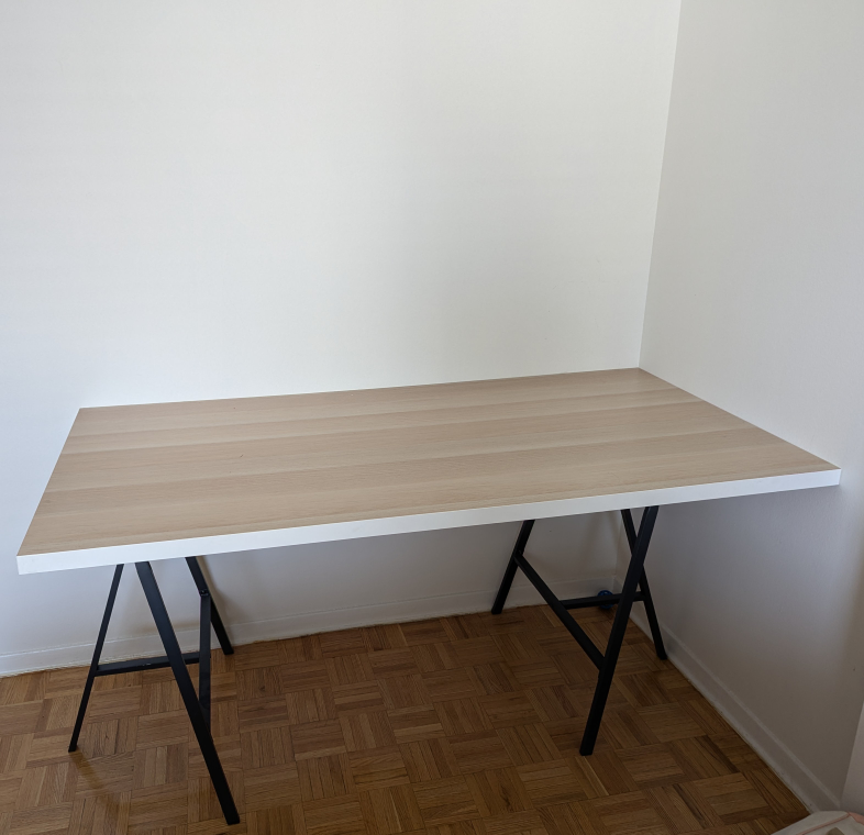 IKEA TABLETOP  WITH LEGS