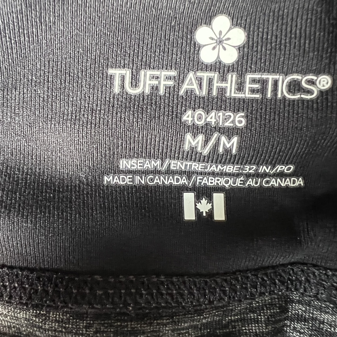 Tuff Athletics yoga grey pants. Size medium - photo 3