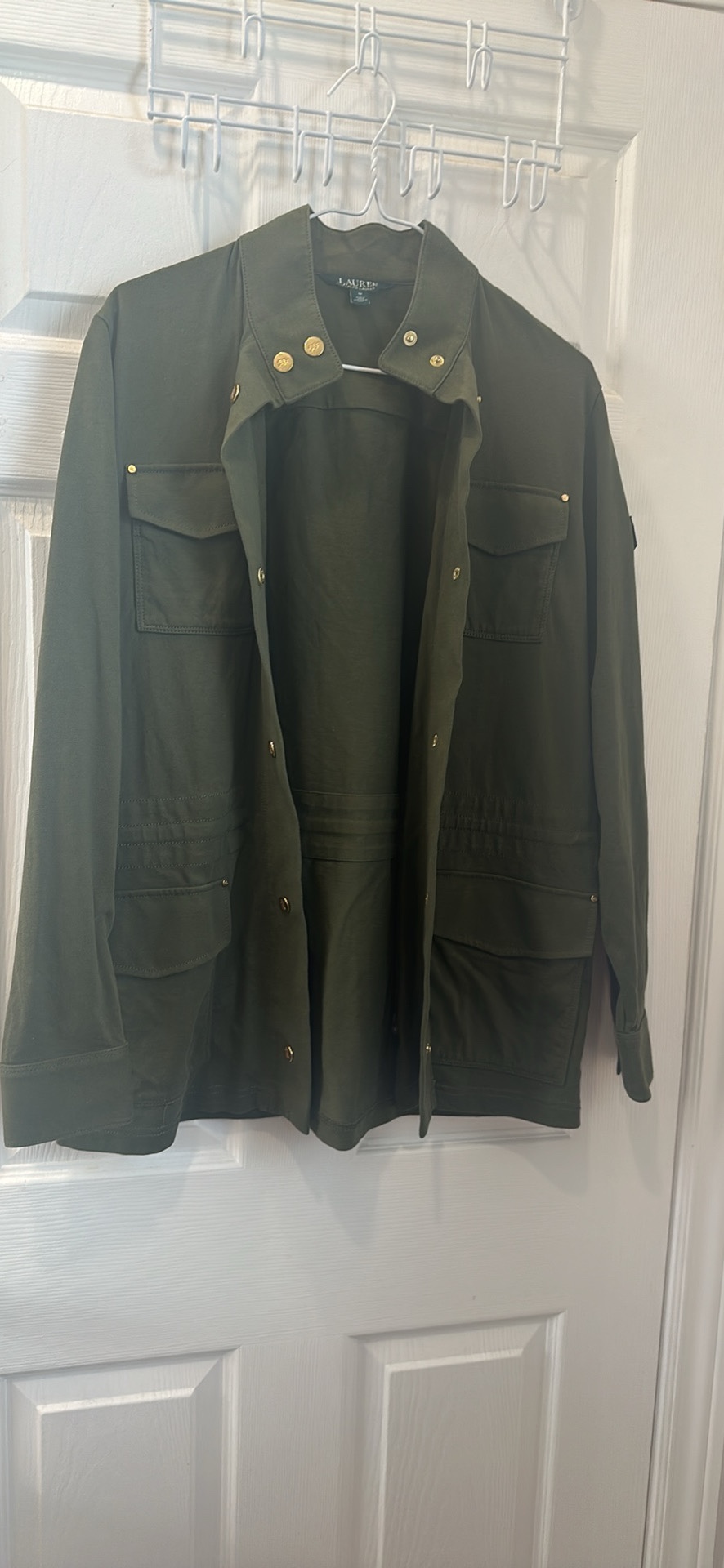 Ralph Lauren army green shirt