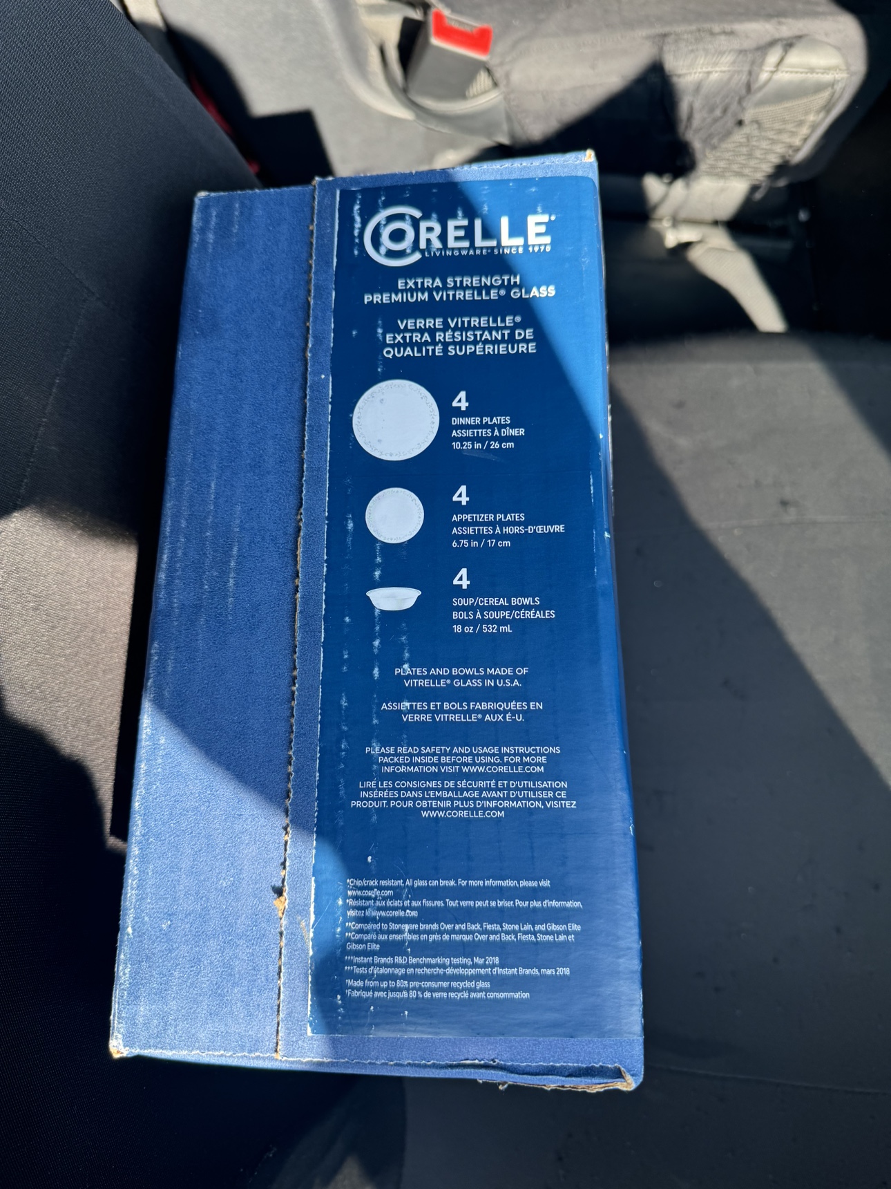 Corelle 12 piece dinnerware set image indicator(2)