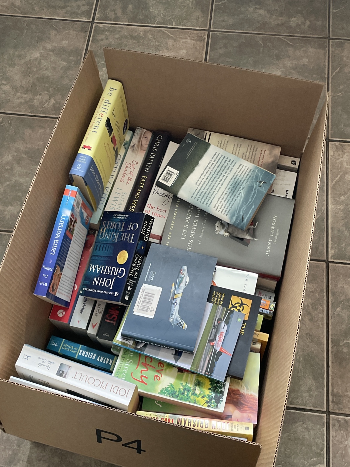 Large Box of Assorted Books
