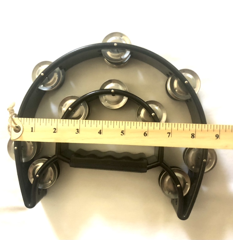 Granitepercussion Musical Tambourine Handbell with Double Row image indicator(5)