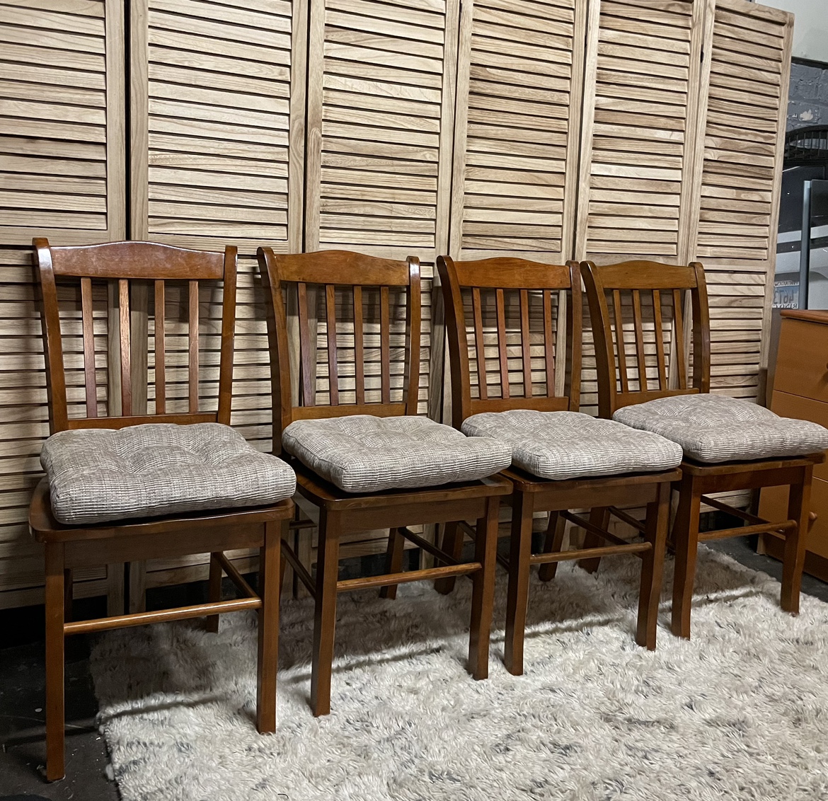 Dining Chairs Set and Stool