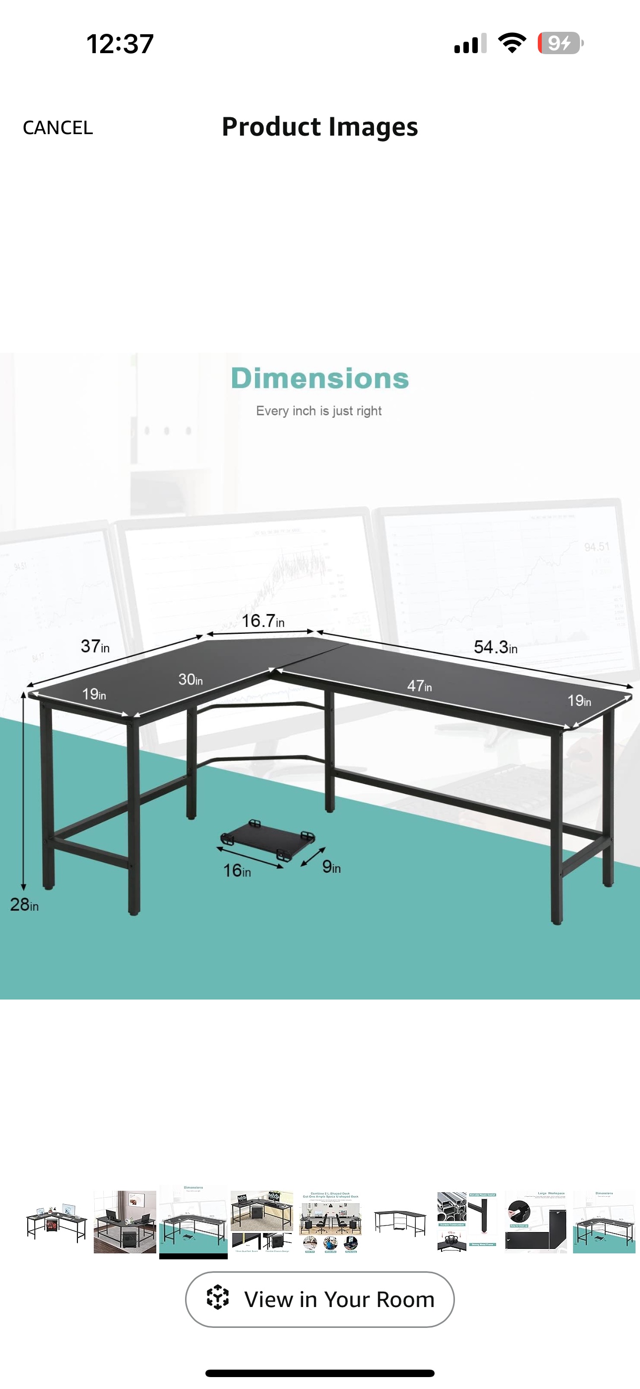 L Shaped Desk - photo 3