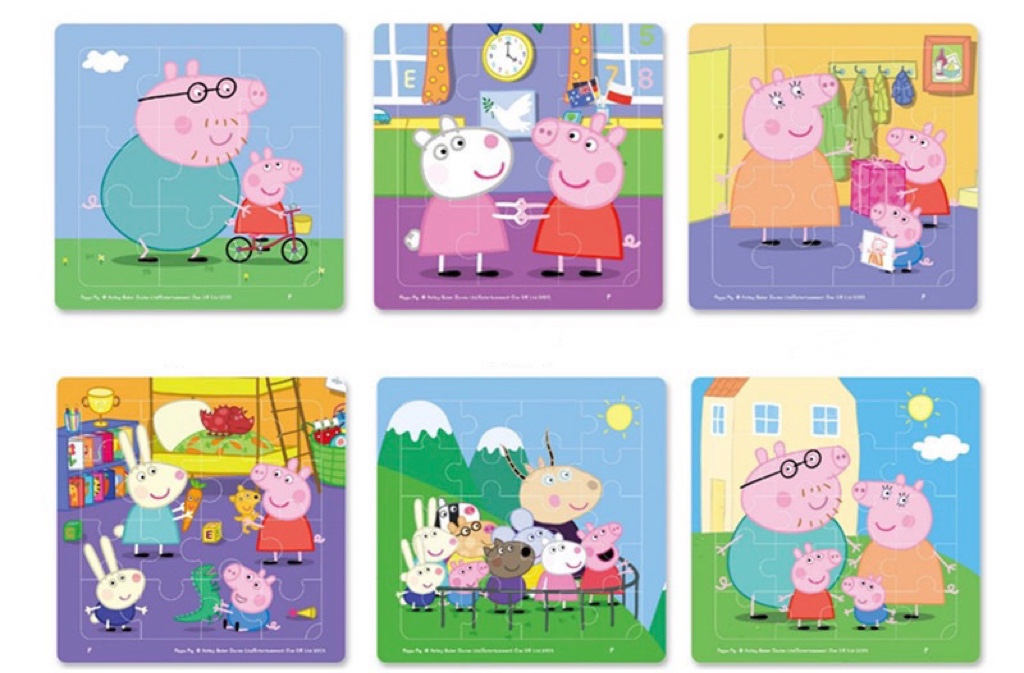 Peppa pig puzzles - new (set of 6 puzzles) - photo 5