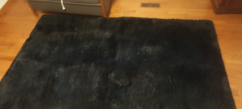 black rug - photo 3