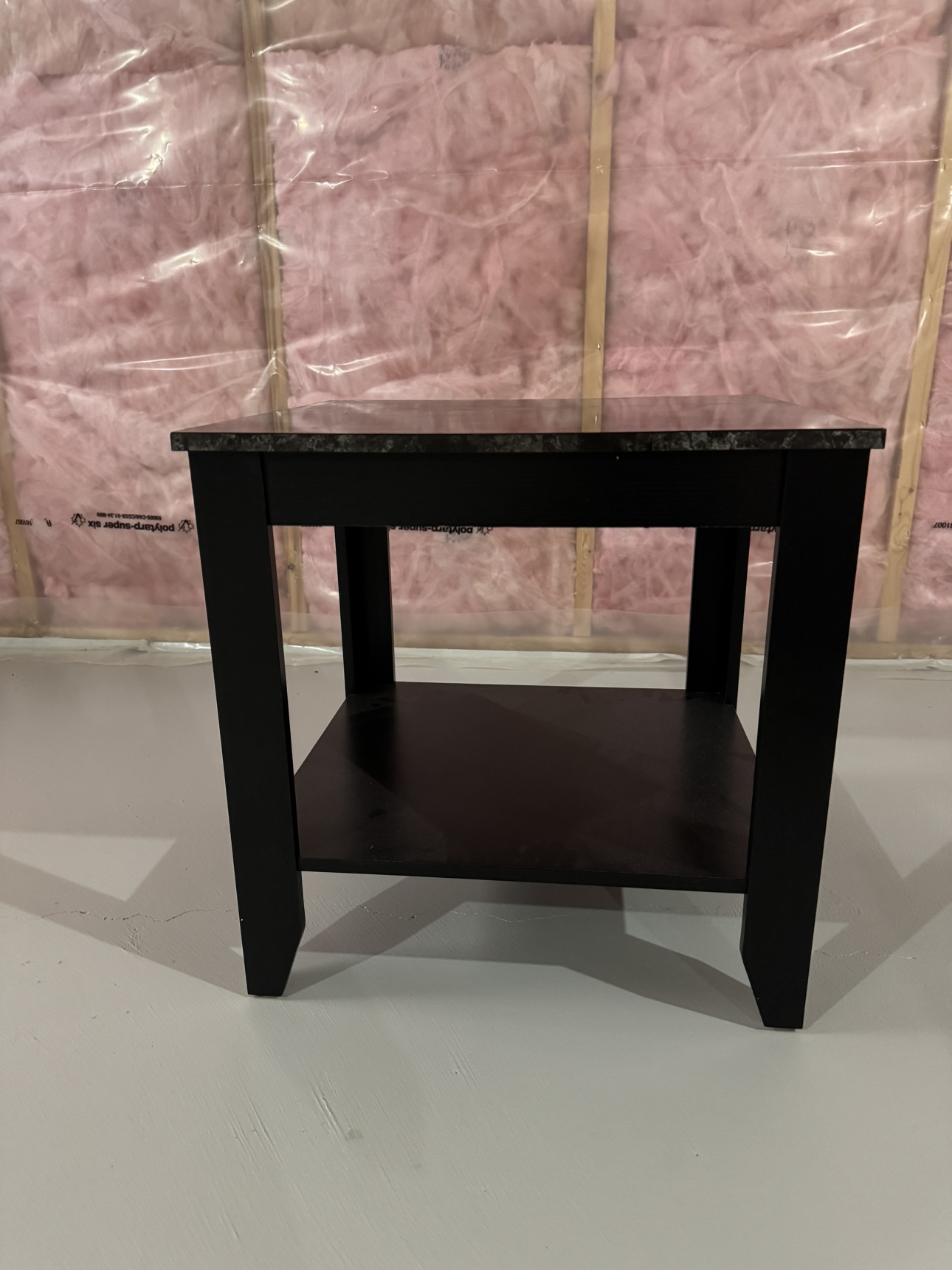2 small and 1 large laminated marble top tables - photo 4