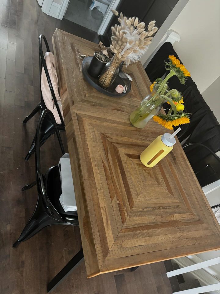 Rustic dining table - photo 2