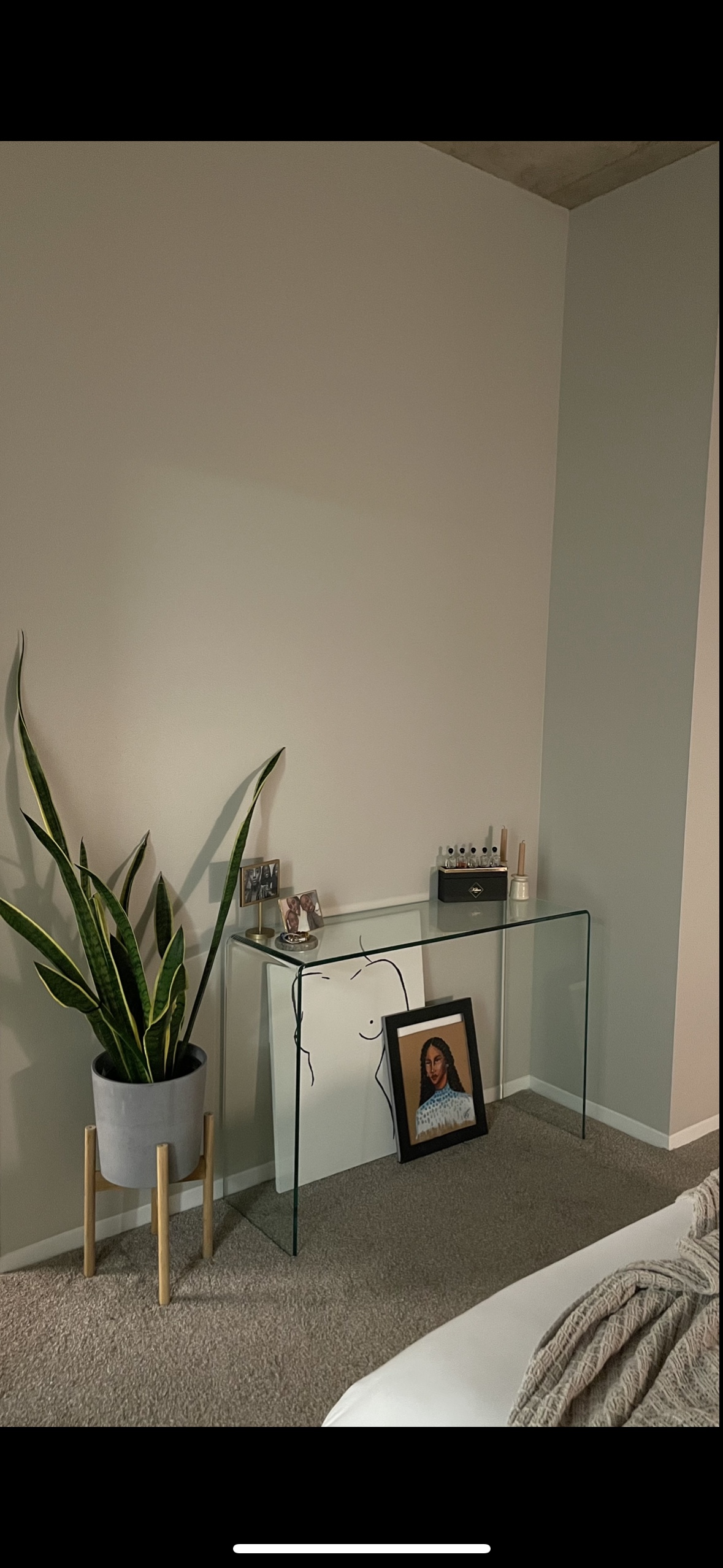 Modern Acrylic Console Table