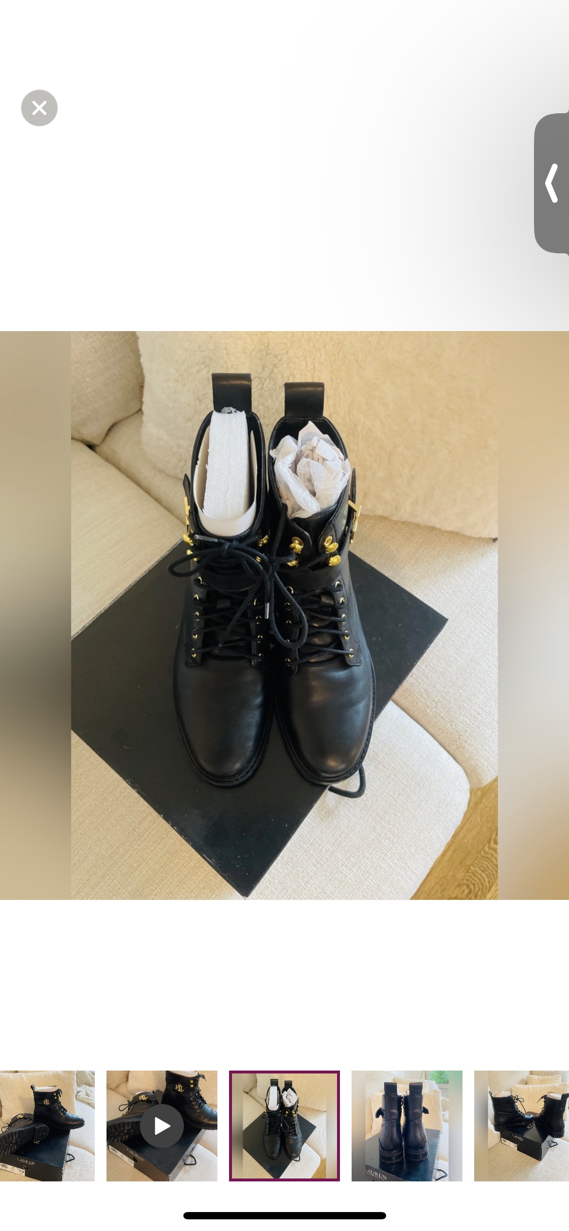 Ralph Lauren combat boots image indicator(2)