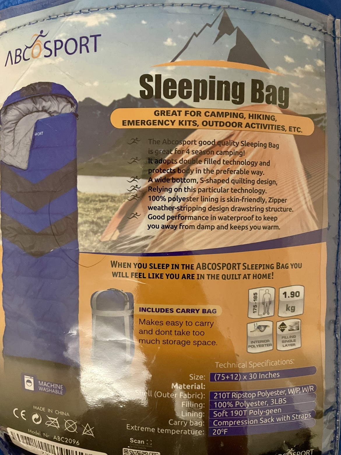 Sleeping Bag & Pad - photo 2