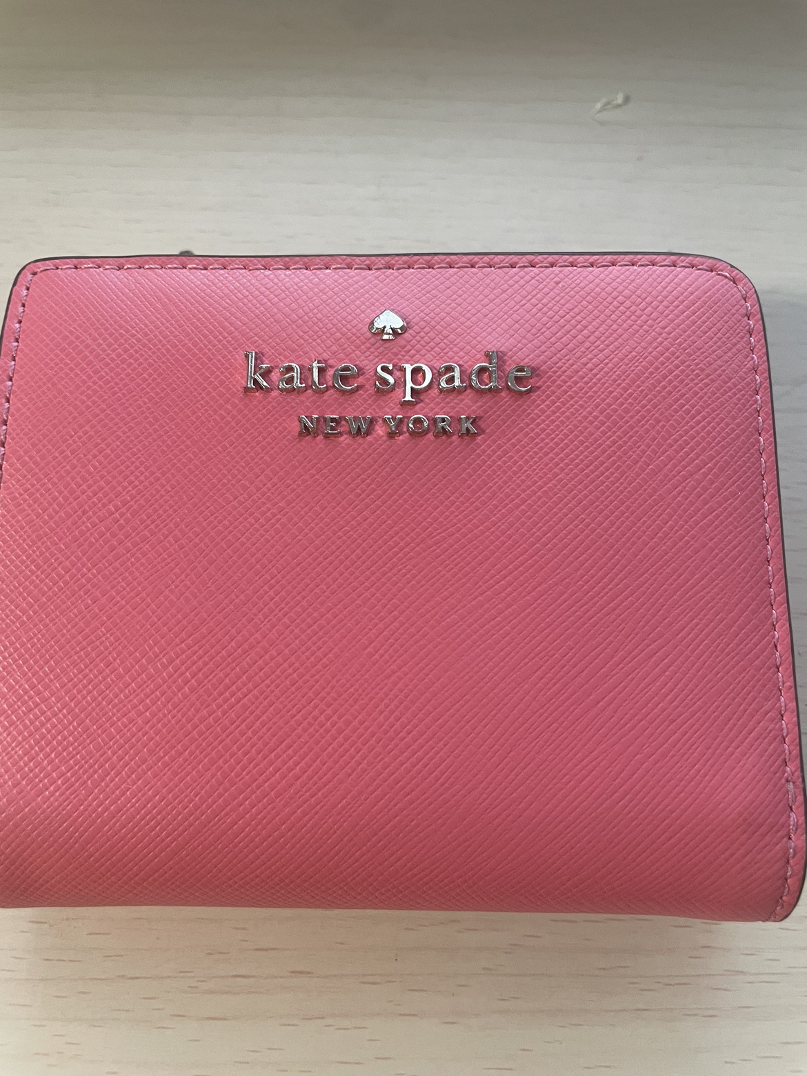 Kate spade pink wallet thumbnail
