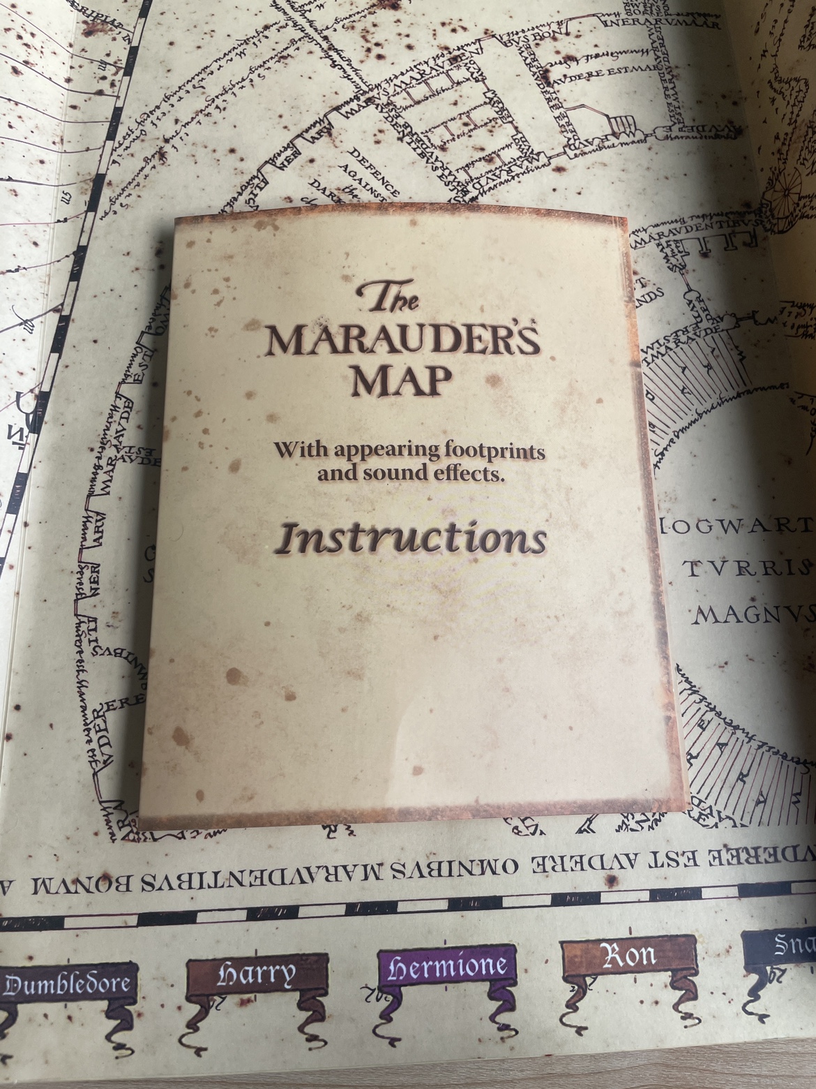 Harry Potter The Marauder's Map (INTERACTIVE) - photo 3