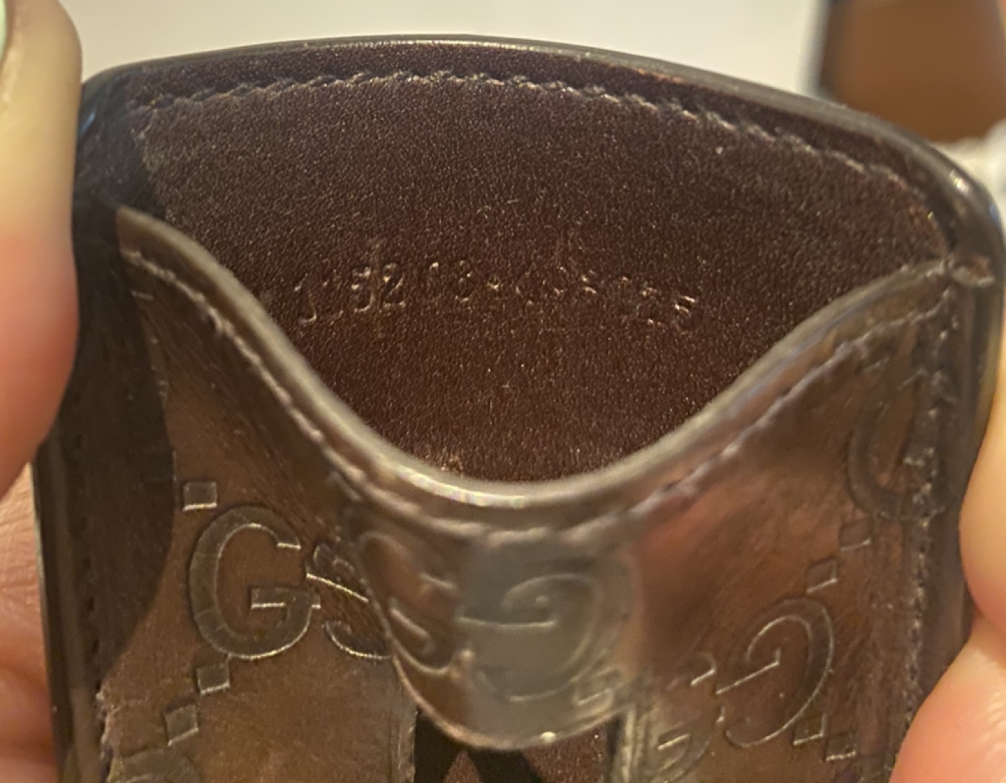 Gucci Guccissima Leather Money Clip, in Chocolate - photo 3