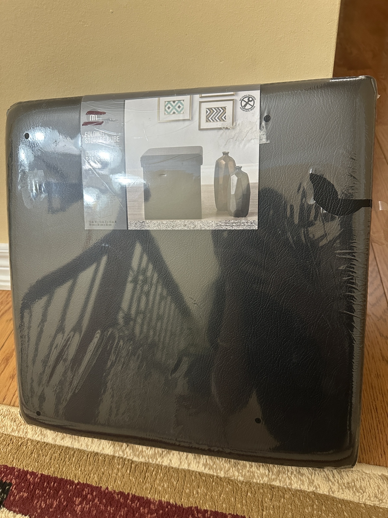 Brandnew folding storage ottoman,dining chairs 2 - photo 2