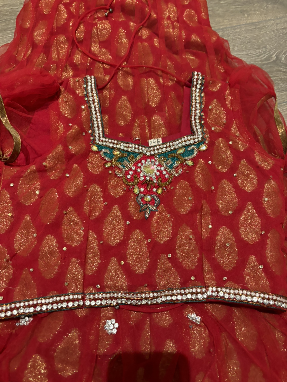 Beautiful child Indian clothes Legenga for 10-12 year old child - photo 4