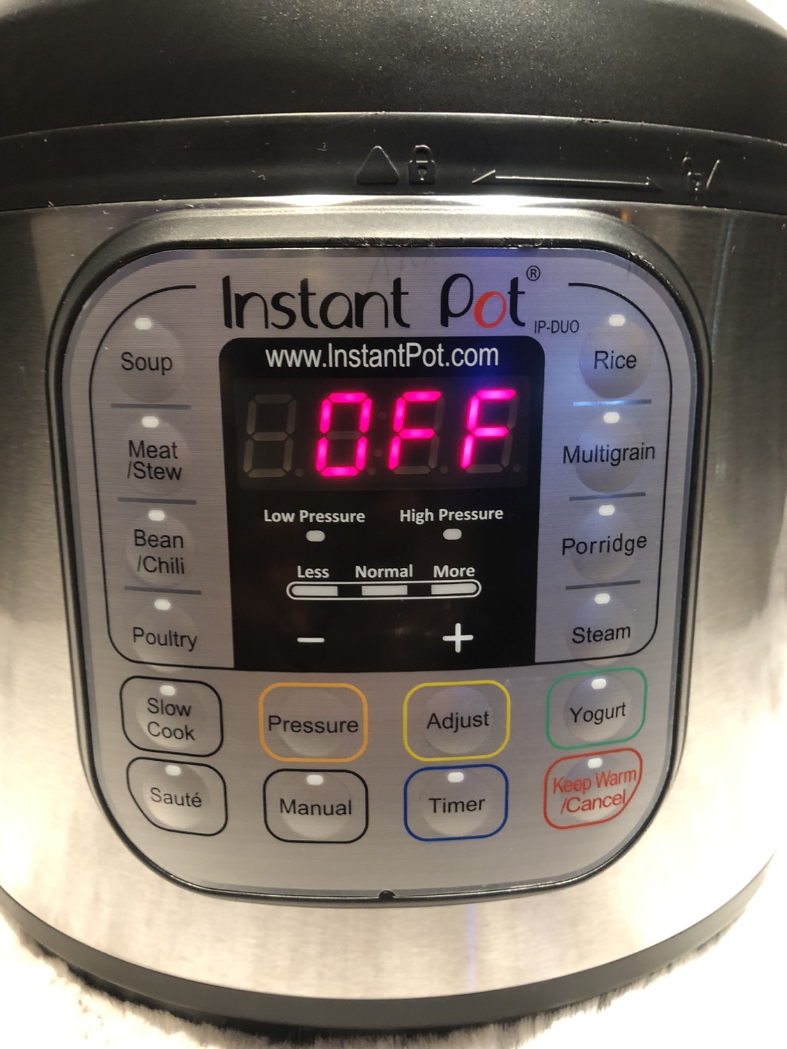 🥘Instant Pot IP-DUO60 Stainless Steel Pressure Cooker. image indicator(5)