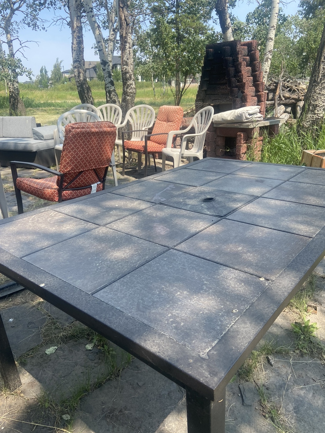 Outdoor dining set - photo 3