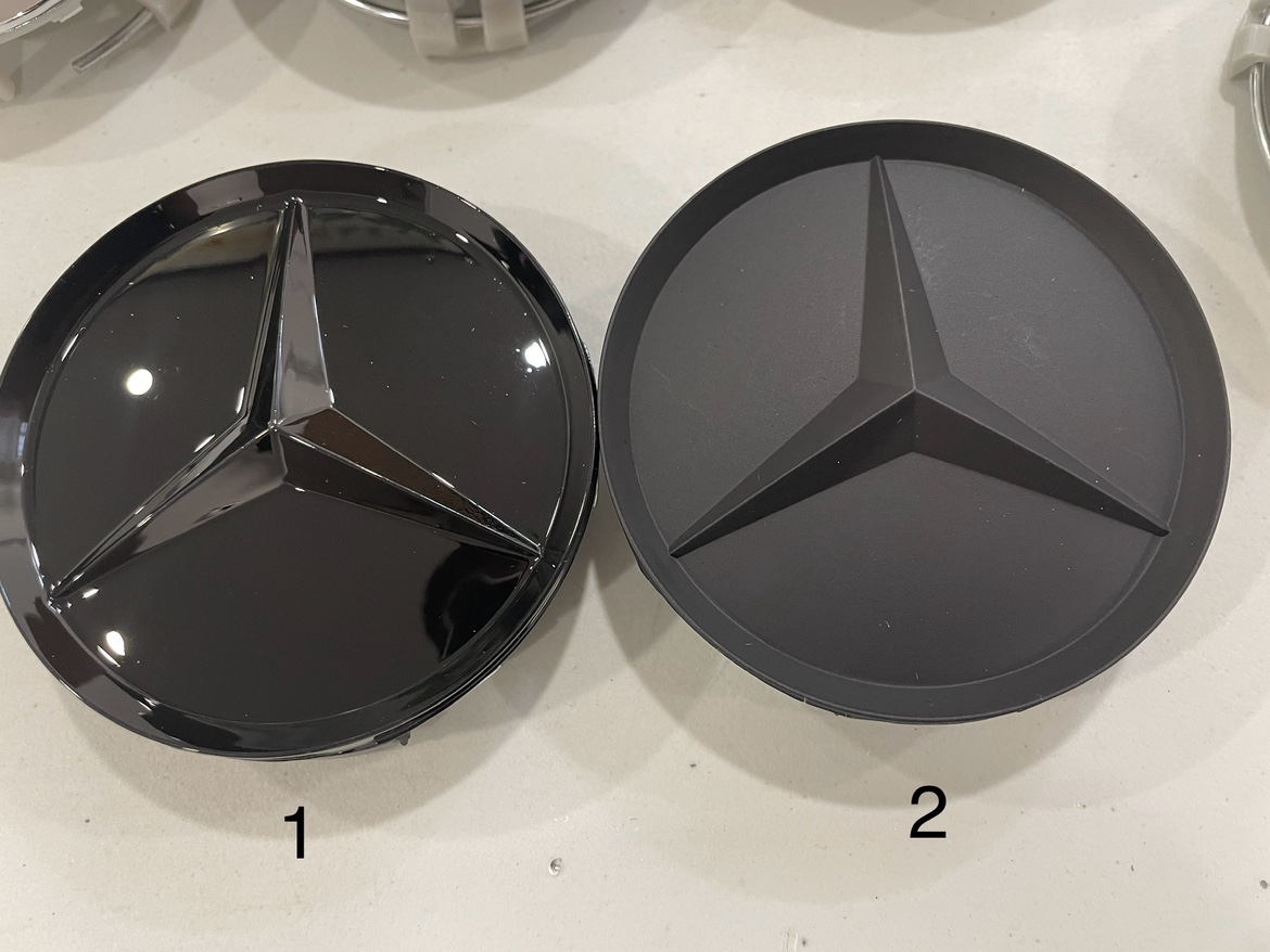 Mercedes Benz Wheel Center Caps Set of 4 - photo 2