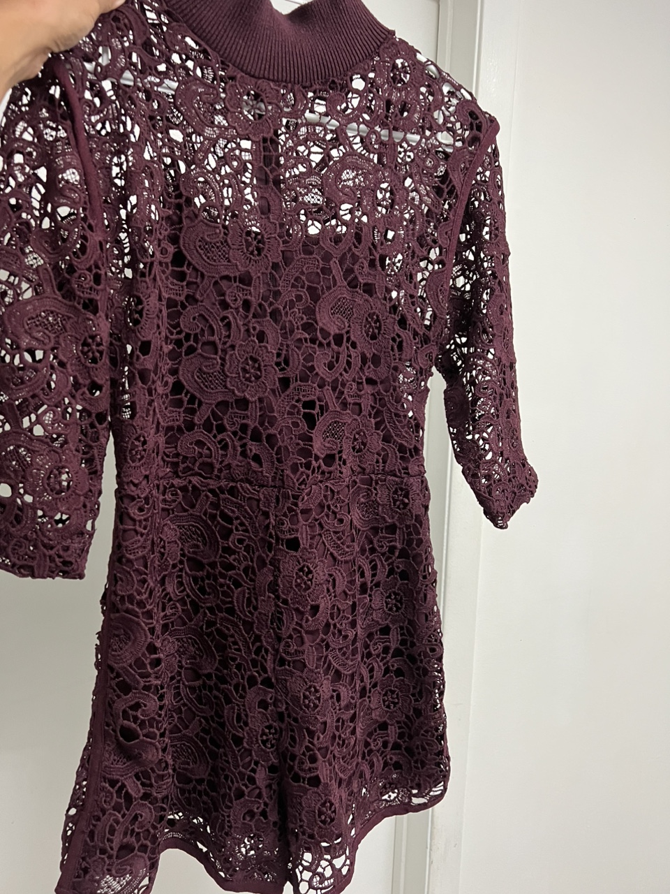 Lace romper