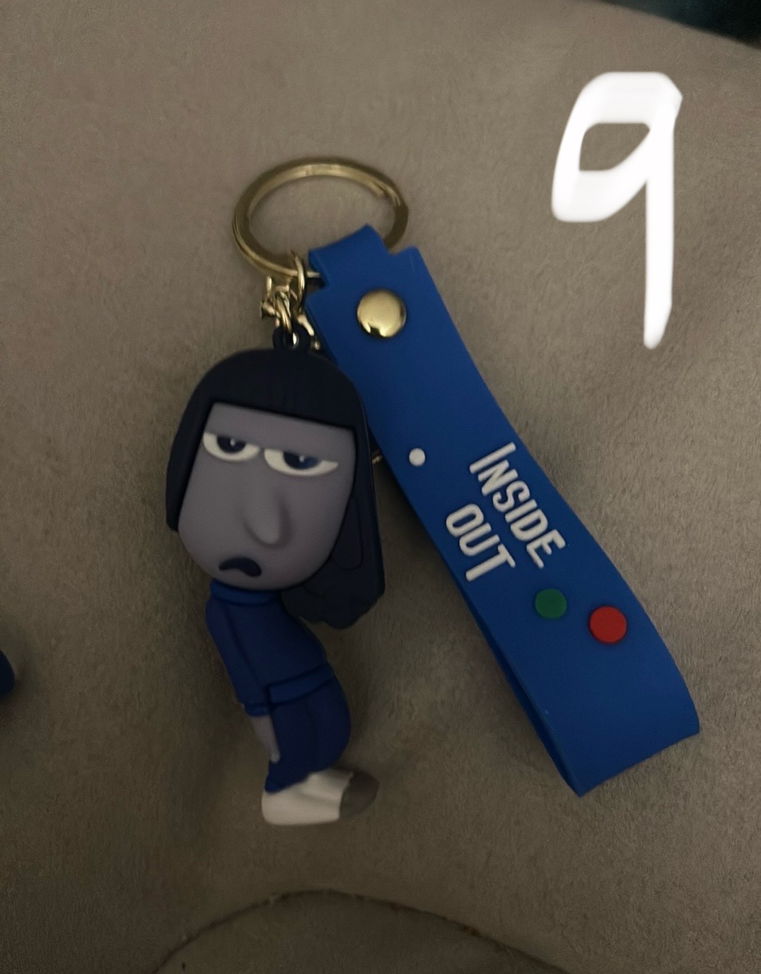 Inside Out 2 Silicone Keychains/Bag Clips image indicator(10)