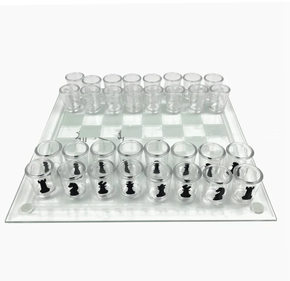 Shot Glass Chess Board Set - Game Night image indicator(3)