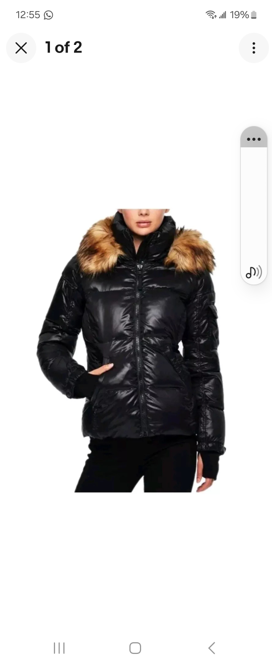 puffer Down Fur Hooded Jacket - photo 3