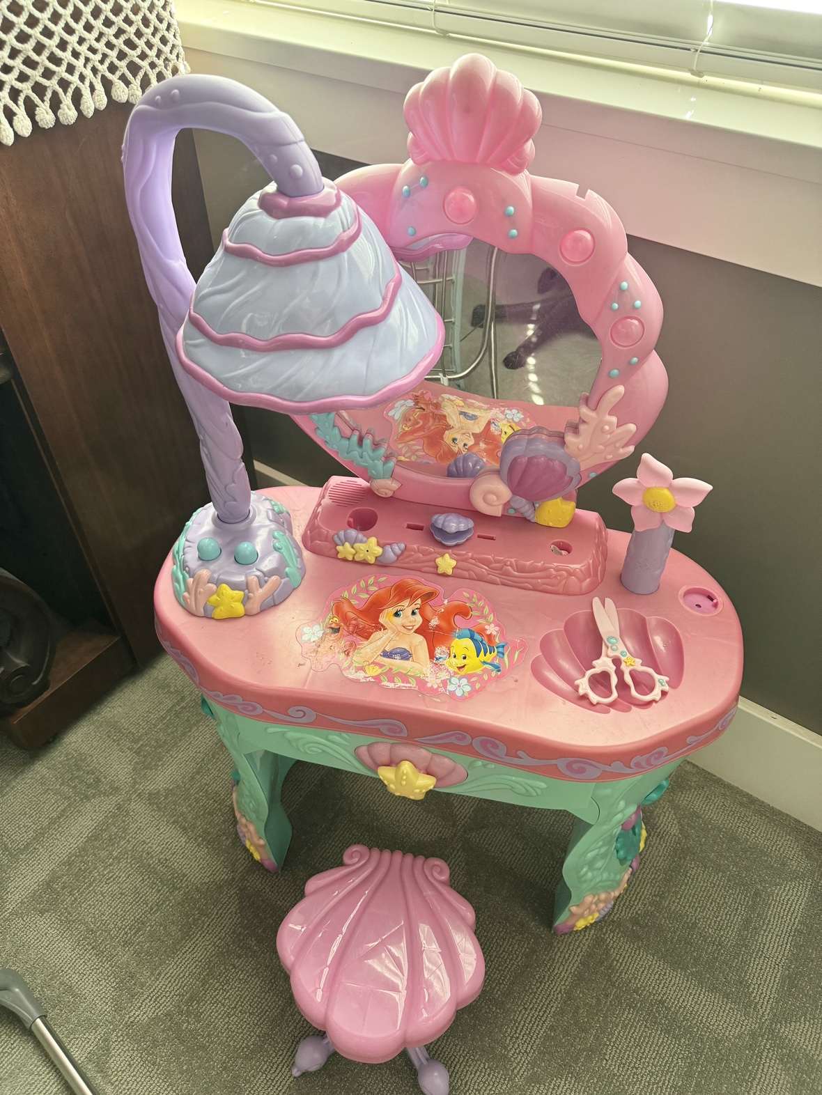 A Little Mermaid vanity