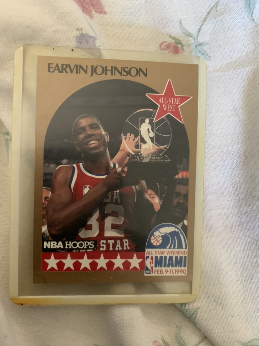 Earvin Johnson Card