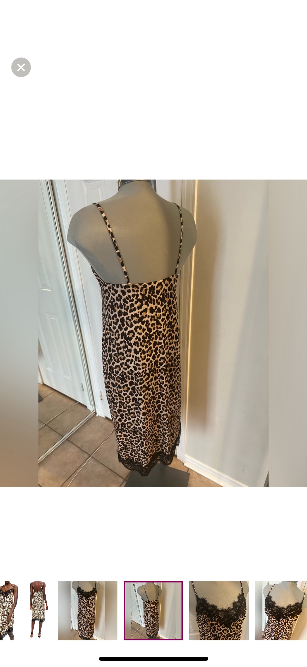 Zara Animal Print Slip Dress size small - photo 3