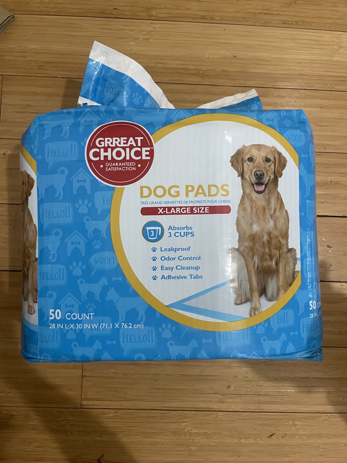 Great Choice XL Dog Pads