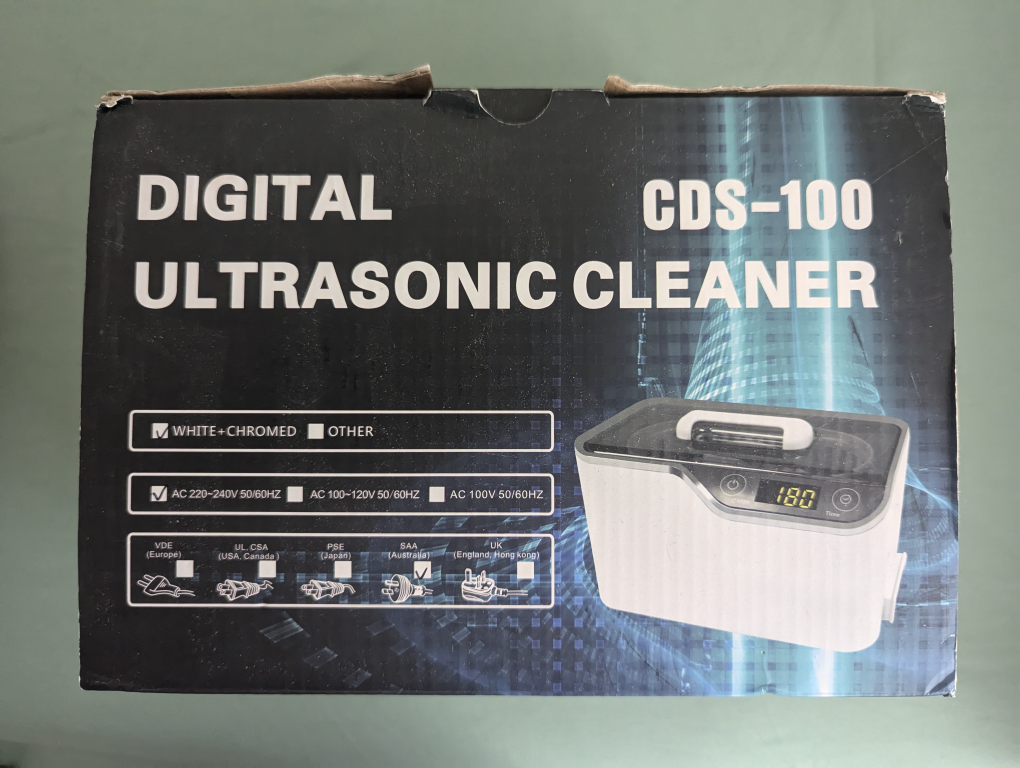Digital Ultrasonic Cleaner #freecycle thumbnail