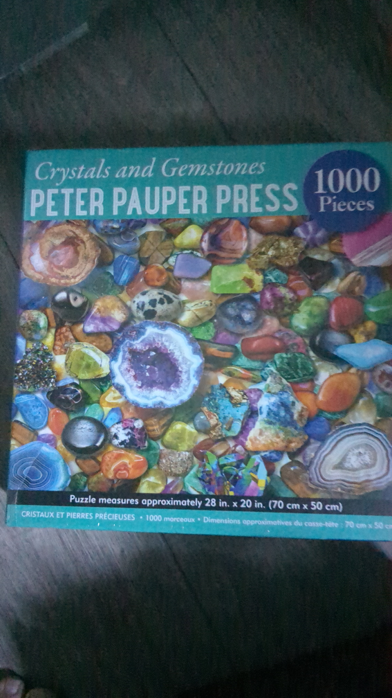 crystal Gem 1000 piece puzzle