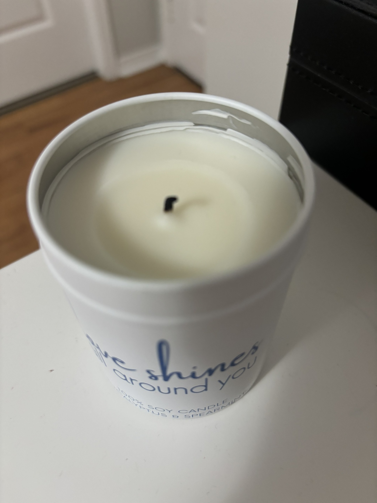 Soy candle (like new) #freecycle - photo 2