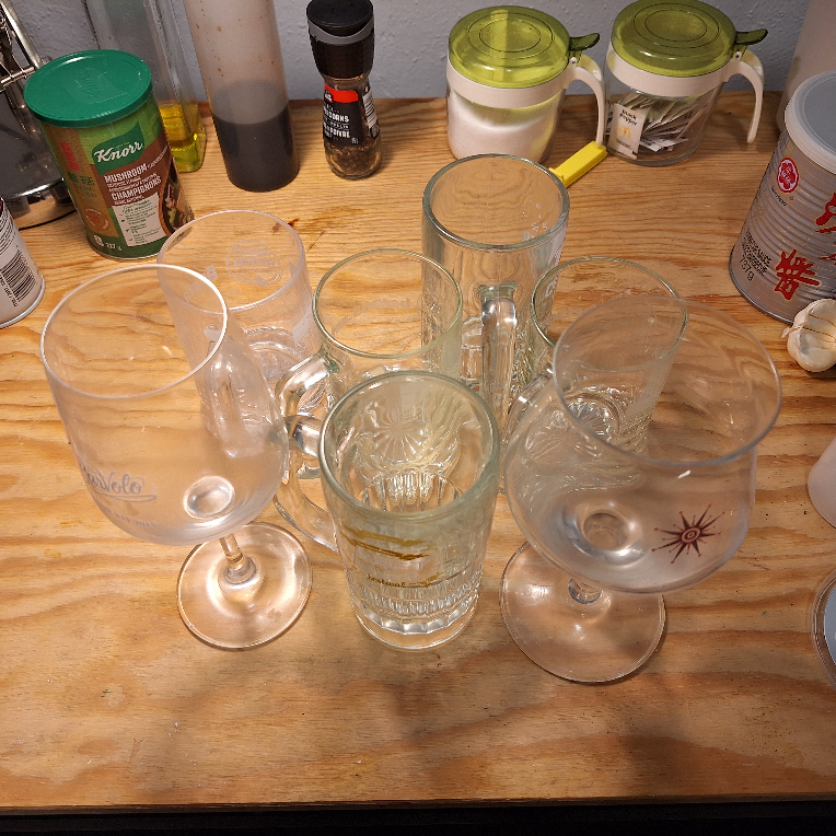 Glasses beer wine #freecycle - photo 2