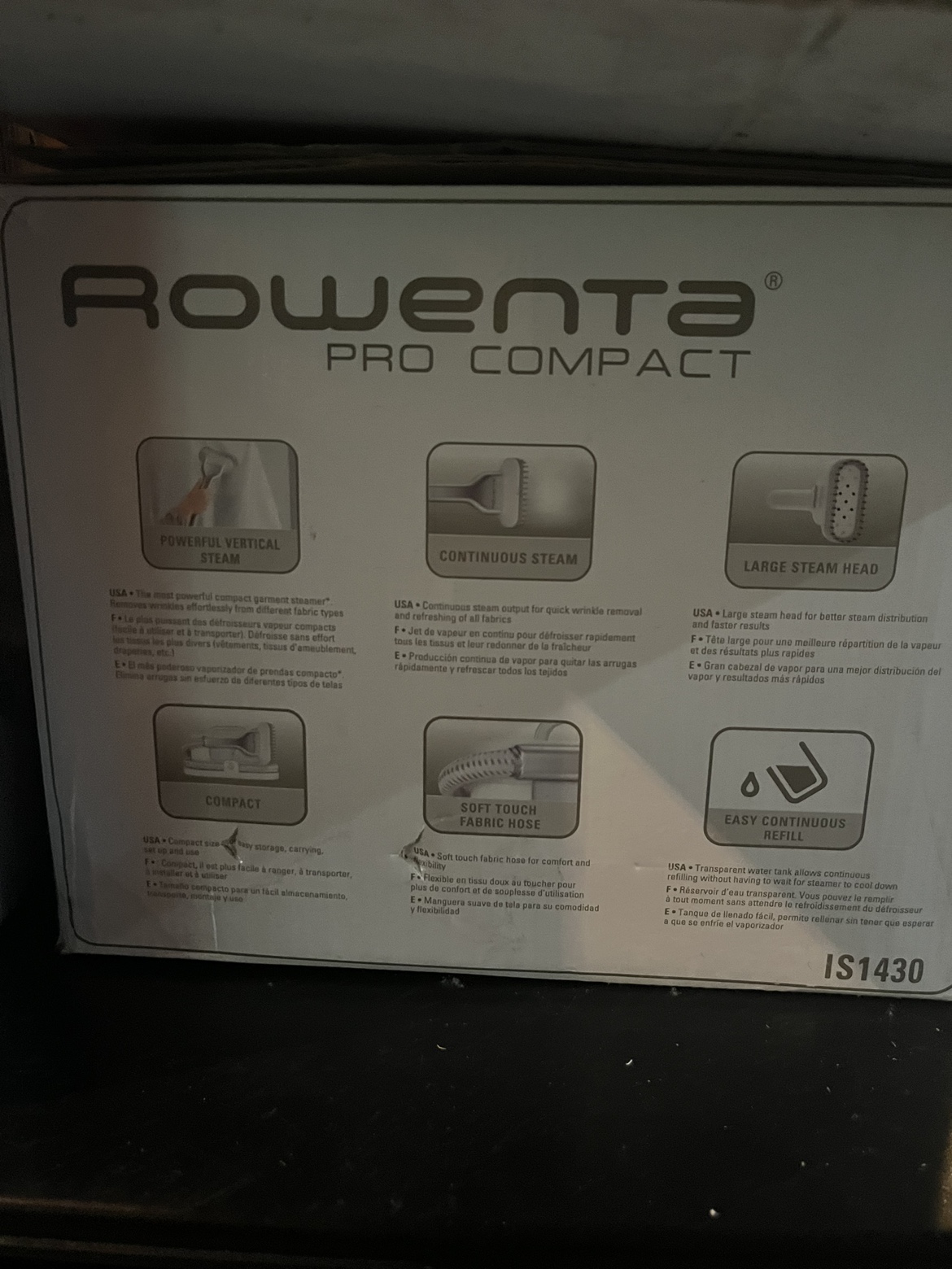 Clothing Steamer image indicator(4)