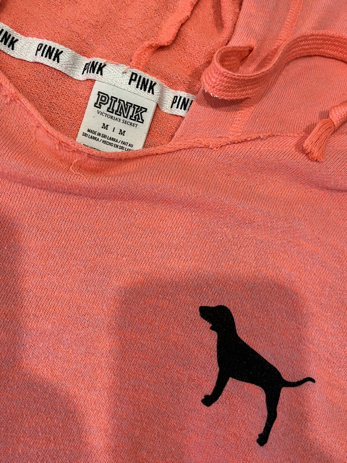 PINK Medium Hooded Sweatshirt image indicator(3)