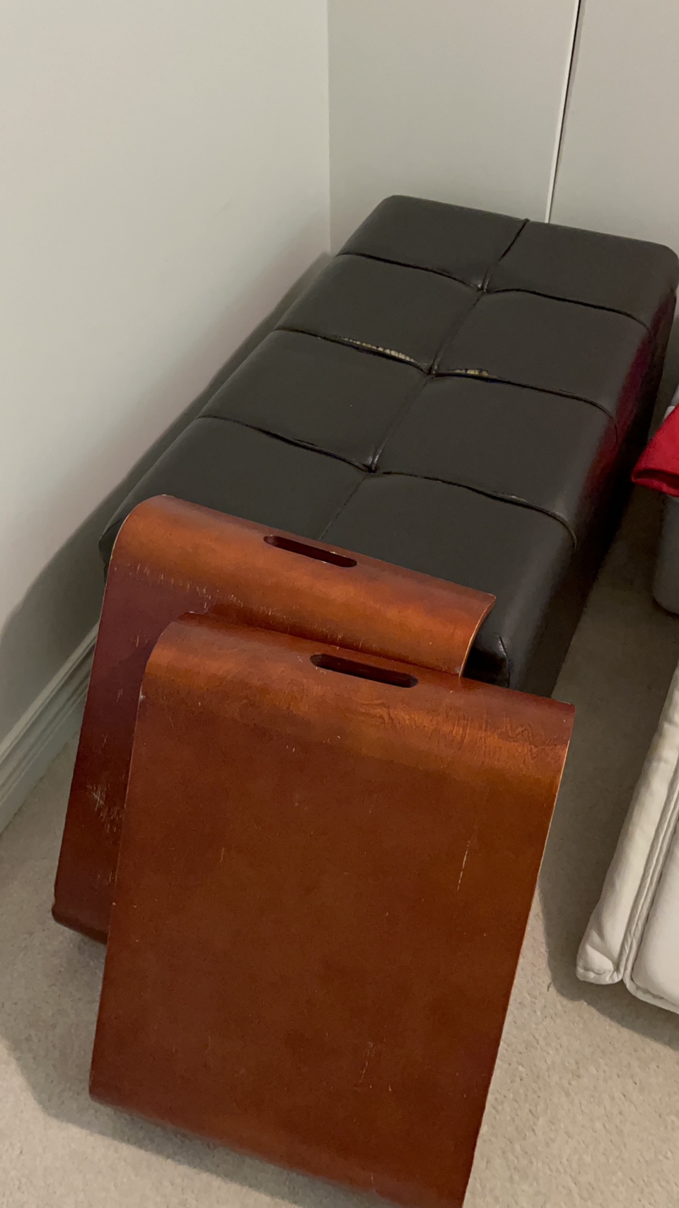 Ottoman with serving trays - photo 2
