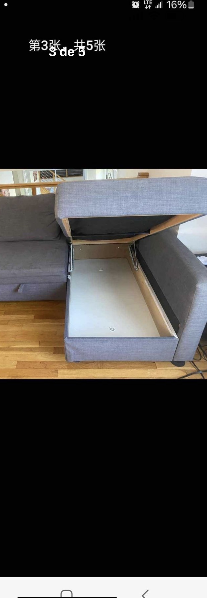 IKEA sofa bed - photo 4