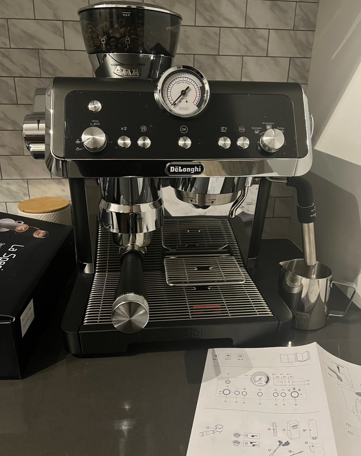 (New model) Delonghi La Specialista prestigio coffee machine thumbnail