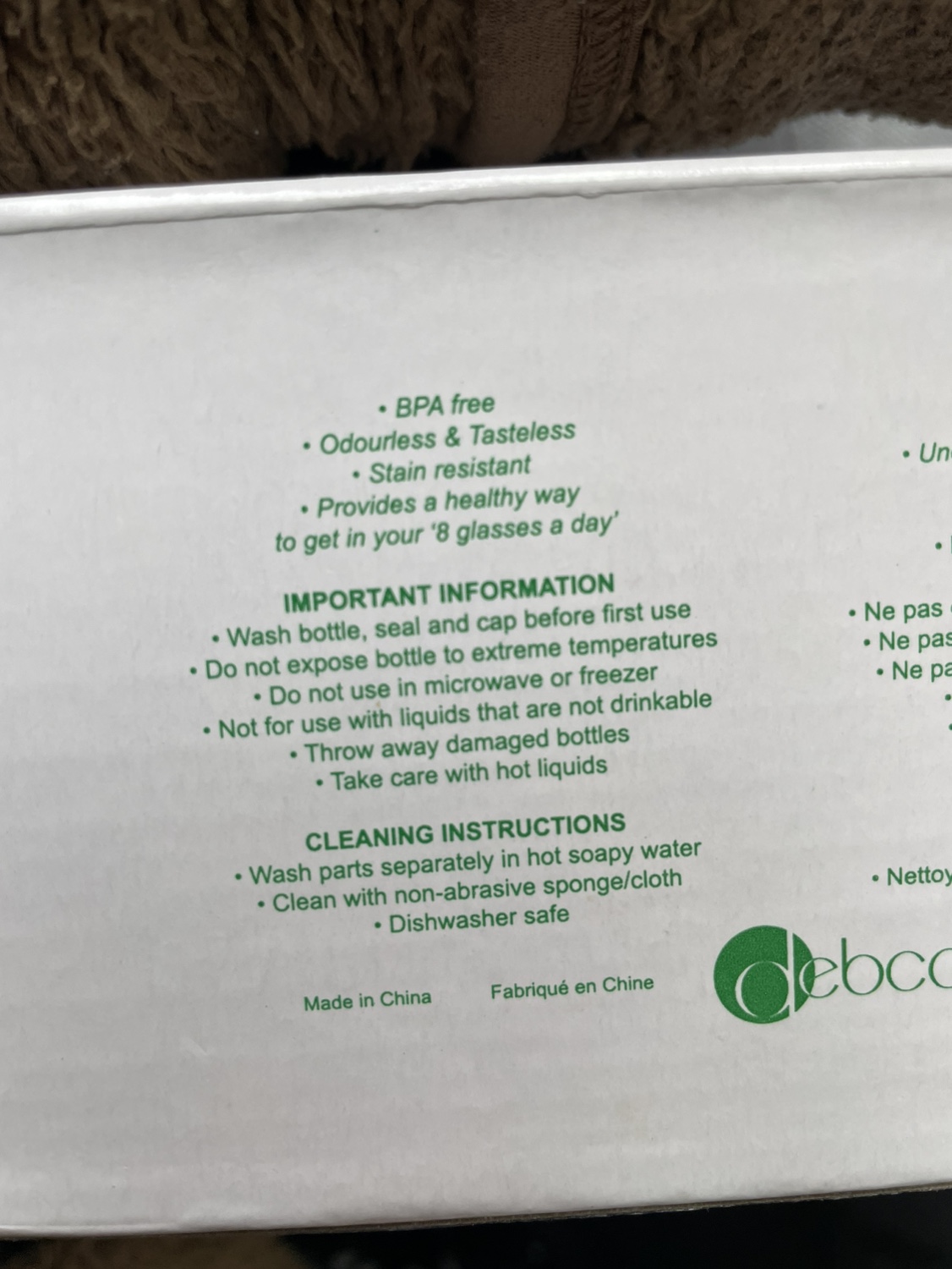 Glass water bottle image indicator(3)