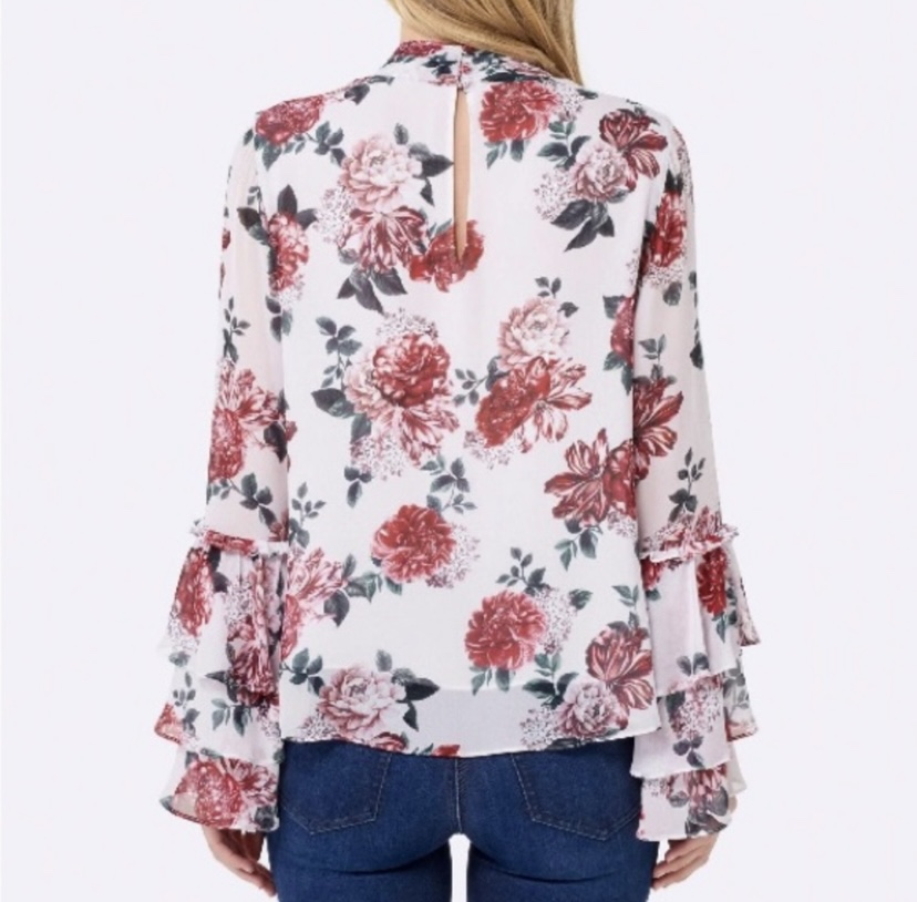 Ever New Melbourne Tiered Sleeve Blouse - photo 2