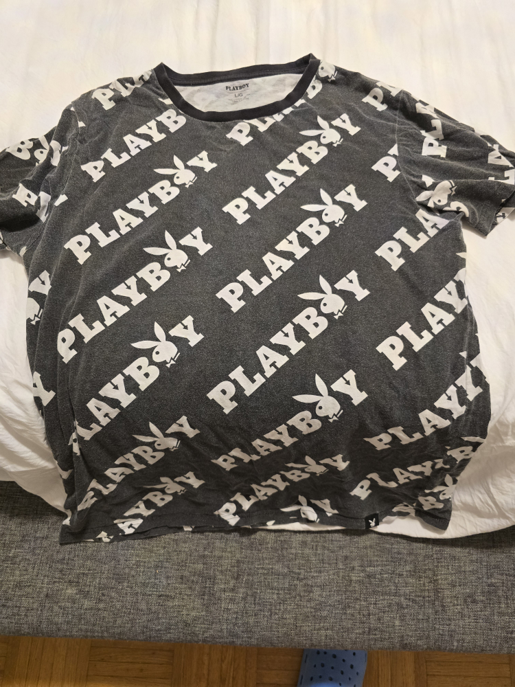 mens L playboy shirt thumbnail