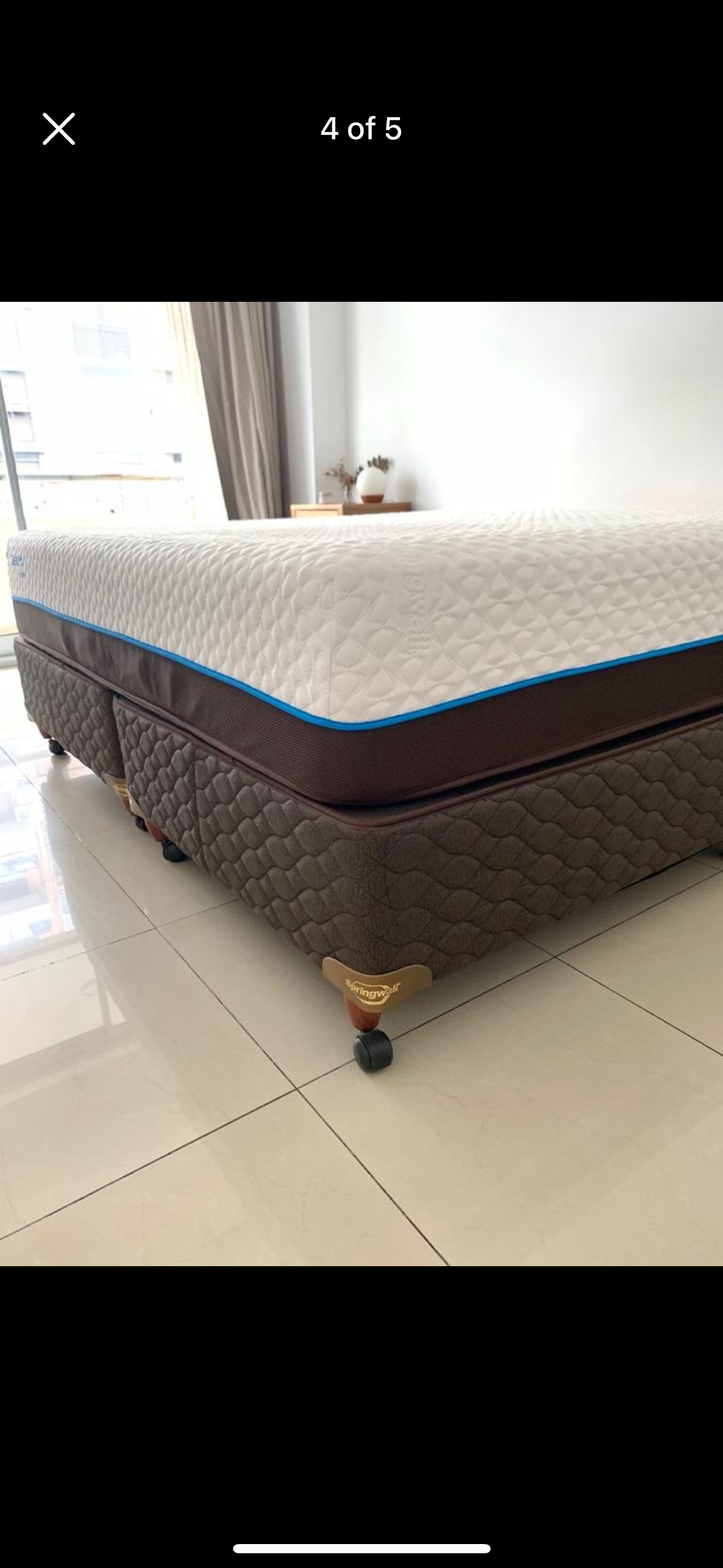 King size bed + matress - photo 4