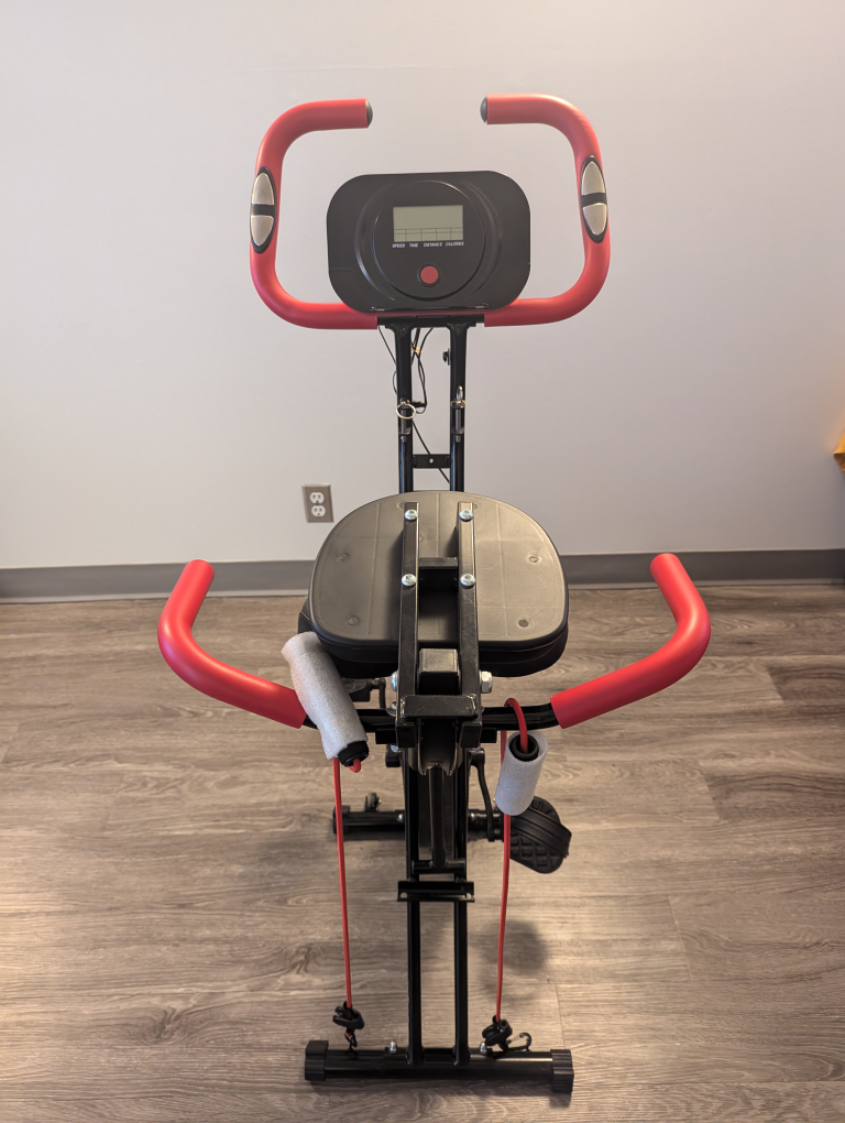 4-IN-1 Folding Exercise Bike for Home Workout - photo 5