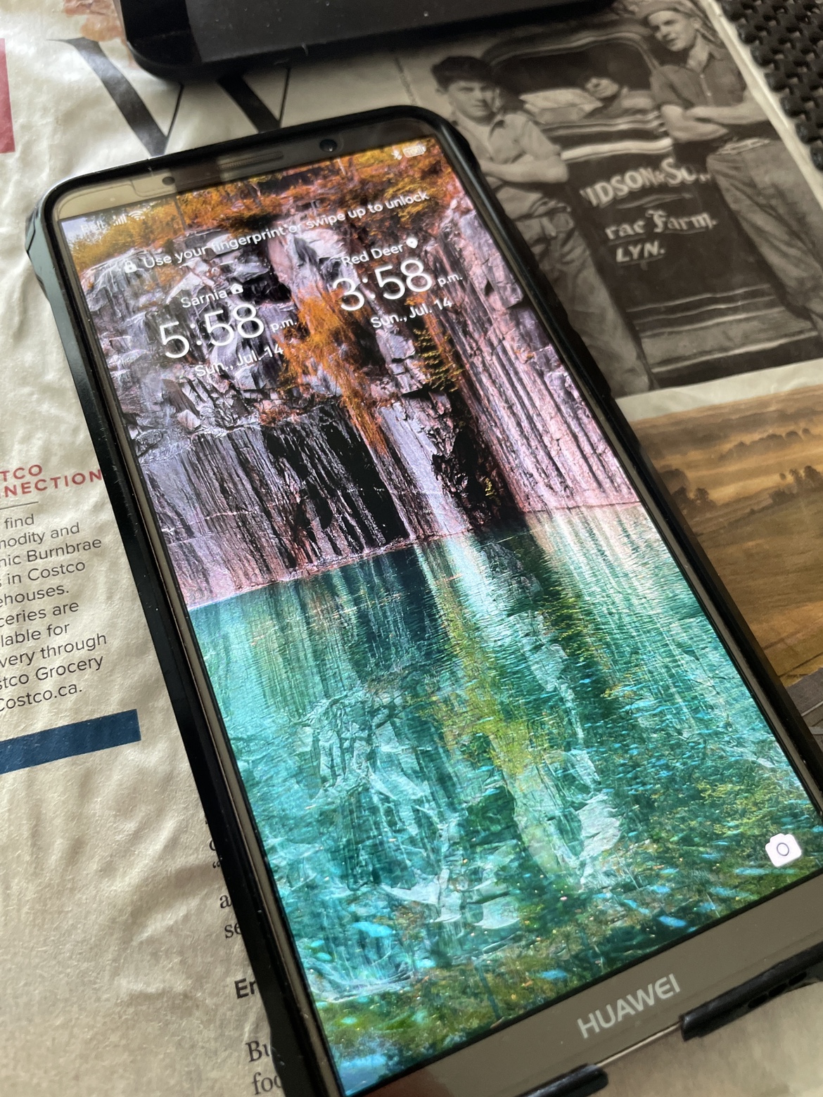 Used Huawei cellphone