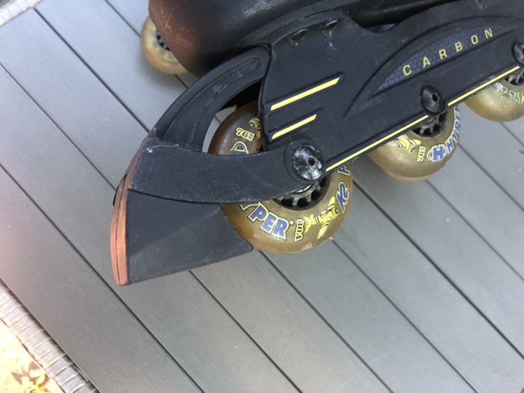 K2 Flight 76 Rollerblades Men's US Size 10 Carbon Inline Skates image indicator(3)