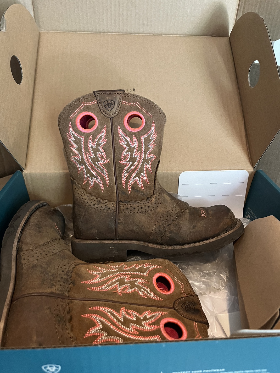 Ariat “Fatbaby Cowgirl” Childs Boot
