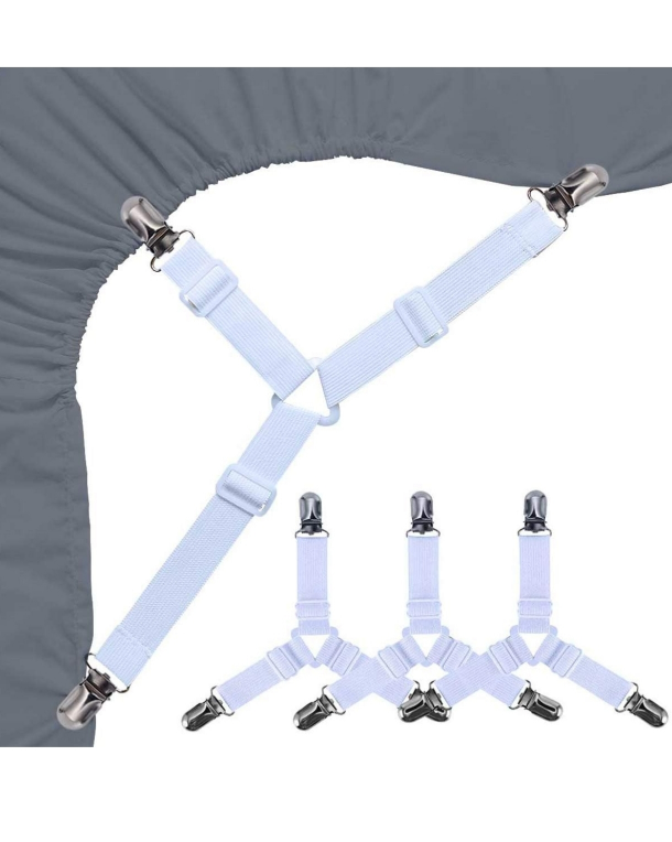 4 pieces bed Sheet holder Straps